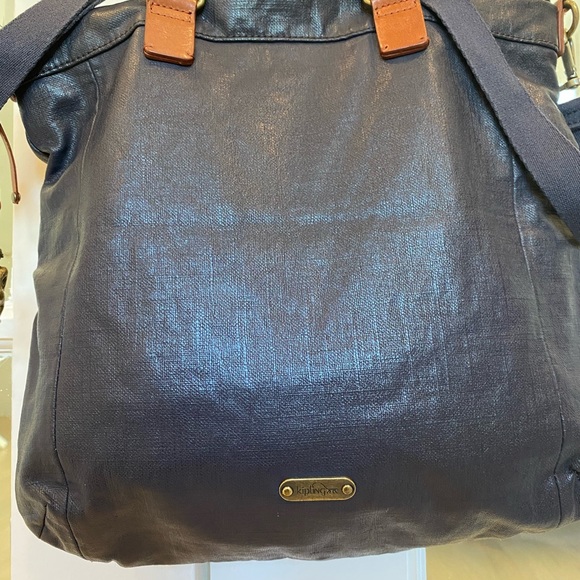 Genuine leather Kipling crossbody/handbag - Picture 5 of 16